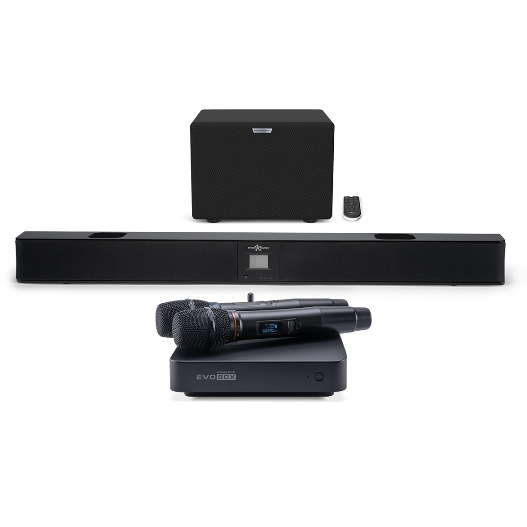 караоке-комплект EVOBOX Plus + EvoSound Bar (саундбар с караоке) в Светогорске