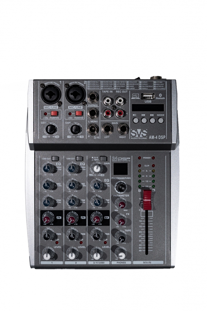 SVS Audiotechnik mixers AM-4 DSP Аналоговый микшерный пульт, 4-канала в Светогорске