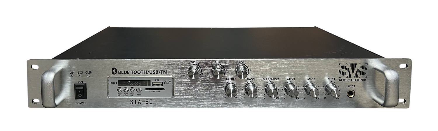 SVS Audiotechnik STA-80 Микшер-усилитель для систем Public Address в Светогорске