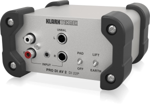 Klark Teknik DI 22P пассивный стерео директ-бокс в Светогорске